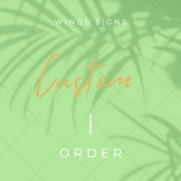 custom signs order