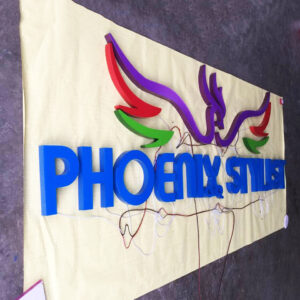 resin led frontlit phoenix stylist - 1